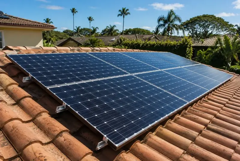 Installation de panneaux solaires à Cérons