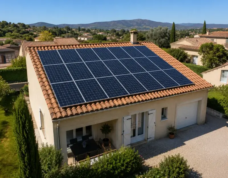 Prime à l'autoconsommation panneaux solaires Cérons — aide financière de l'État
